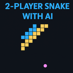 JavaScript 2-Player Snake with AI